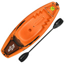 6 Feet Youth Kids Kayak with Bonus Paddle and Folding Backrest for Kid Over 5 by LJGDeals