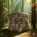 3 Person Portable Pop-Up Ground Tent with Gun Ports and Carrying Bag by LJGDeals