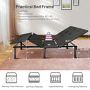 Queen Adjustable Bed Base with Head and Foot Incline by LJGDeals