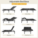 Queen Adjustable Bed Base with Head and Foot Incline by DirectDeals