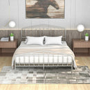 Queen Size Metal Bed Frame Slat Platform by LJGDeals