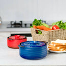 2 Pieces Ceramic Cookware Set with Lid and Insulated Handle by LJGDeals