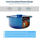 2 Pieces Ceramic Cookware Set with Lid and Insulated Handle by LJGDeals