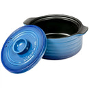 2 Pieces Ceramic Cookware Set with Lid and Insulated Handle by LJGDeals