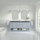 James Martin Breckenridge 72" Double Bathroom Vanity, Serenity Blue