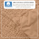 100% Cotton Honeycomb Waffle Garment Washed Quilt Set - Genevieve Collection by Great Bay Home