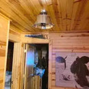 Galvanized Laundry Wash Tub Ceiling Light