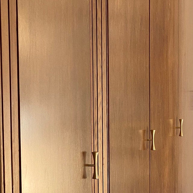 Champagne Bronze "MCM" Drawer Pull, photo 2 of 4