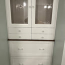 Glass Depression Clear Drawer Pull and Cabinet Knobs