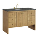 James Martin Hudson 48" Single Bathroom Vanity, Light Natural Oak