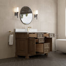 James Martin Brookfield 48" Single Bathroom Vanity, Pecan