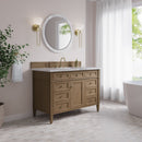 James Martin Brittany 48" Single Bathroom Vanity, Pecan