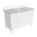 James Martin Brittany 48" Single Bathroom Vanity, Bright White