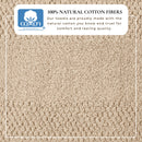100% Cotton Woven Texture Bath Towel Set - Marbella Collection by Great Bay Home