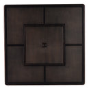 Black Aluminum Fire Table Set with Four Deep Seating Loveseats