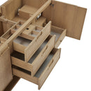 James Martin Solene 72" Double Bathroom Vanity, Seaside Oak