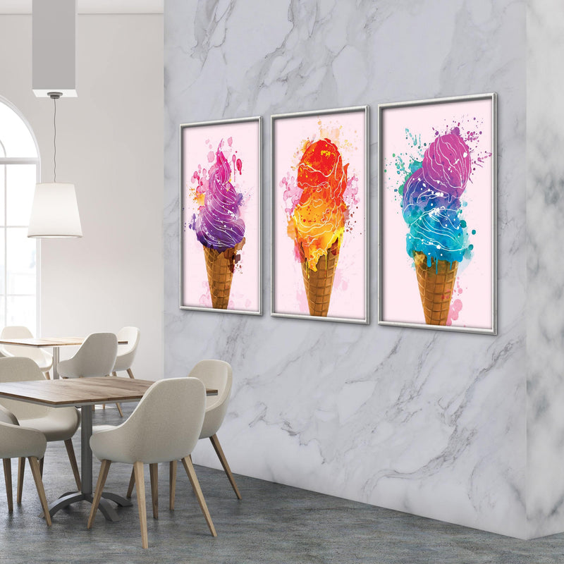 Ice Cream Parlor Canvas