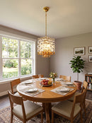 Ice Cube Glass Murano Chandelier