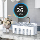 Ice Makers Countertop,26.5Lbs/24H,Self-Cleaning Portable Ice Maker Machine with HandleZ4701