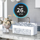 Ice Makers Countertop,26.5Lbs/24H,Self-Cleaning Portable Ice Maker Machine with HandleZ4701
