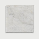 Ice White Leather Marble Pavers 24x24