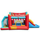 5-in-1 Ice Cream Inflatable Bounce House with Ball Pit and Slide with 480W Blower by LJGDeals