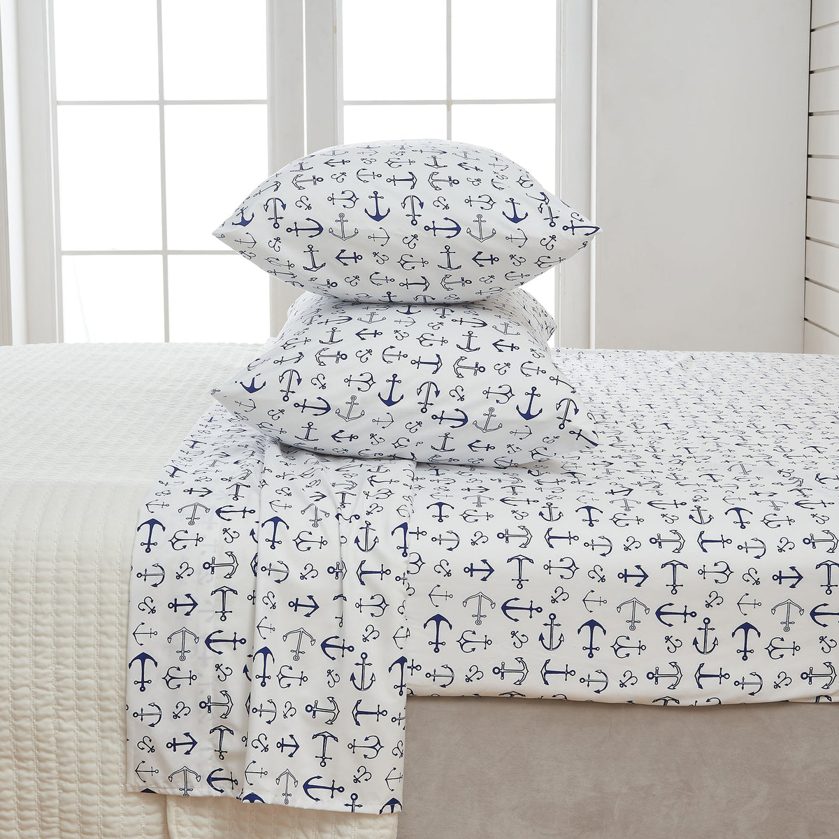 Coastal Printed Sheet Set - Newport Collection, photo 13 of 43