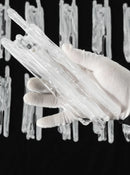 Icicle Waterfall Textured Glass Chandelier