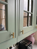 Hourglass "Tuscany" Drawer Pulls and Knobs in Antique Brass