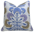 Tybee Tree Pillow Cover in Lavender and Blue, Thibaut Pillows