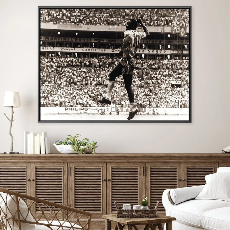 Iconic Pele Canvas