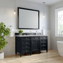 James Martin Brittany 60" Single Bathroom Vanity, Black Onyx