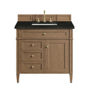 James Martin Brittany 36" Single Bathroom Vanity, Pecan