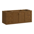 James Martin Laurent 60" Dual Mount Single Bathroom Vanity, Honey Oak