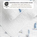Coastal Blue Sailboat Quilt Set - Marzano Collection by Great Bay Home