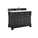 James Martin Brookfield 48" Single Bathroom Vanity, Black Onyx