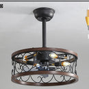 Idyllic American Fan Lamp Nordic Minimalist Dining Room