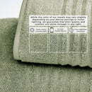Luxury Combed Cotton Bath Towel Set - Karina Collection by Great Bay Home