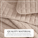 Box-Stitched Seersucker Quilt Set - Seersucker Collection by Great Bay Home