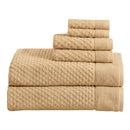 Cotton Diamond Waffle Weave Bath Towel Set - Grayson Collection by Great Bay Home