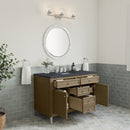 James Martin Chicago 48" Single Bathroom Vanity, Walnut Whisper