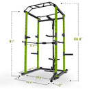 IFast Adjustable Home Gym Power Cage & Squat Rack With Pull-Up Bar Barbell Rack, 1000LBS (SAK12649) by SAKSBY WHOLESALE