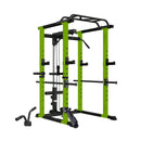 IFast Adjustable Home Gym Power Cage & Squat Rack With Pull-Up Bar Barbell Rack, 1000LBS (SAK12649) by SAKSBY WHOLESALE