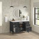 James Martin Myrrin 48" Single Bathroom Vanity, Carbon Oak