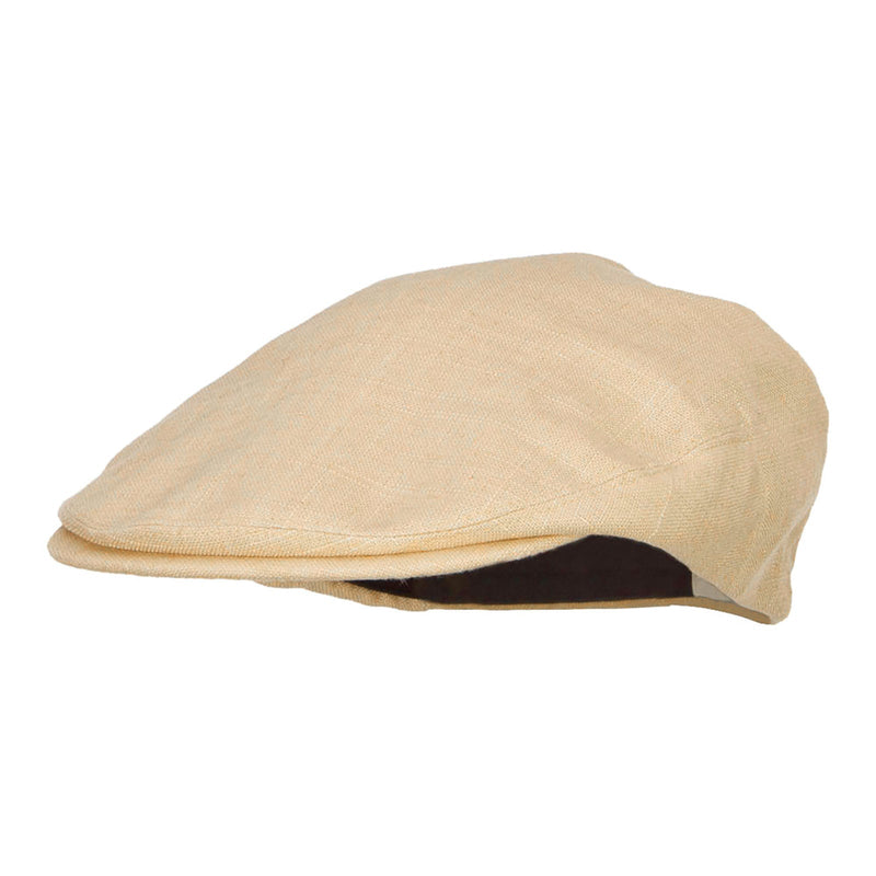 Big Size Men's Linen Ivy Cap