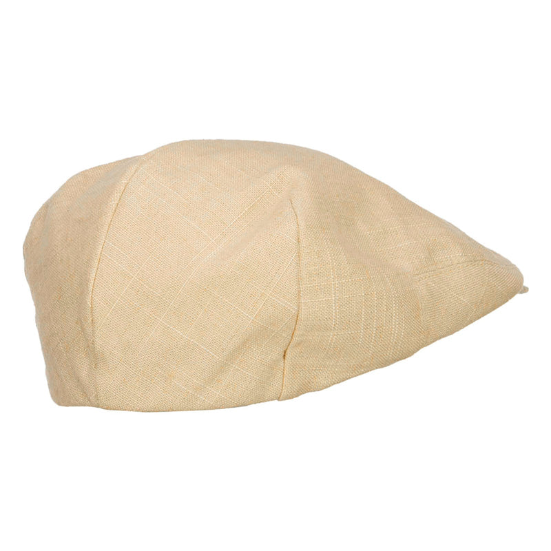 Big Size Men's Linen Ivy Cap