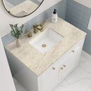 James Martin Chicago 36" Single Bathroom Vanity, Glossy White