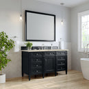 James Martin Brittany 60" Single Bathroom Vanity, Black Onyx