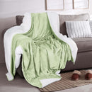 Velvet Plush Sherpa Bed Blanket - Sherpa Fleece Collection by Great Bay Home