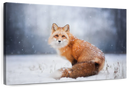 Little Red Fox Portrait Wall Art